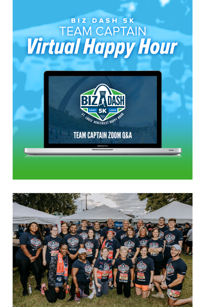 Team Captain Virtual Happy Hour Biz Dash